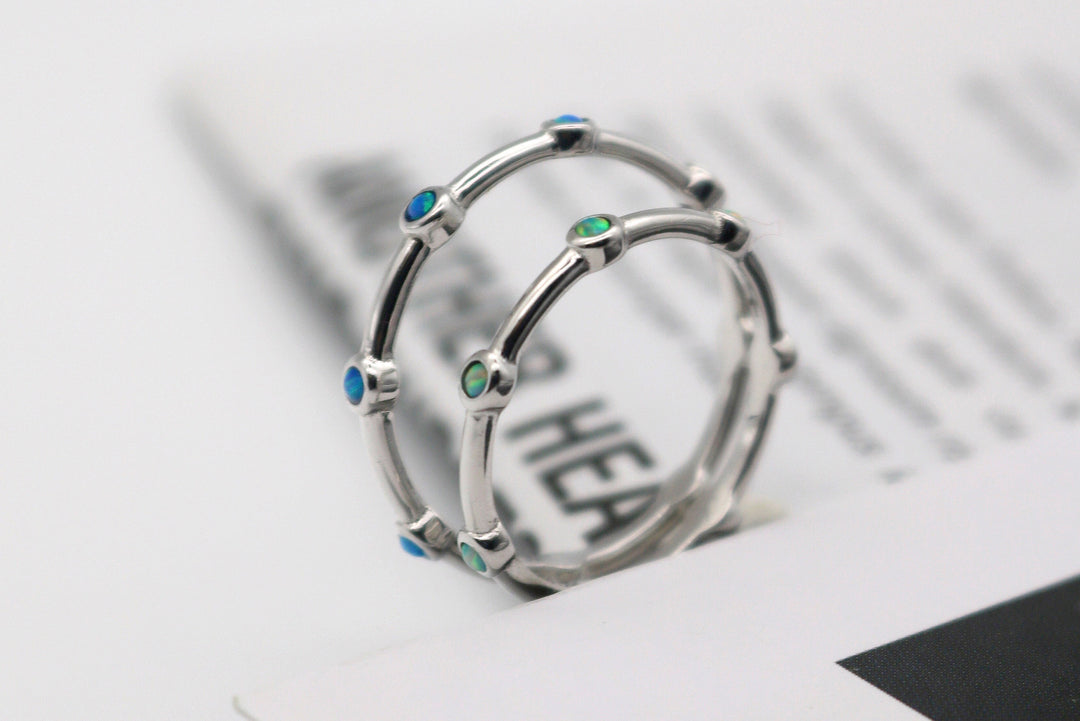 Sterling Silver Ferris Wheel Stacking Ring