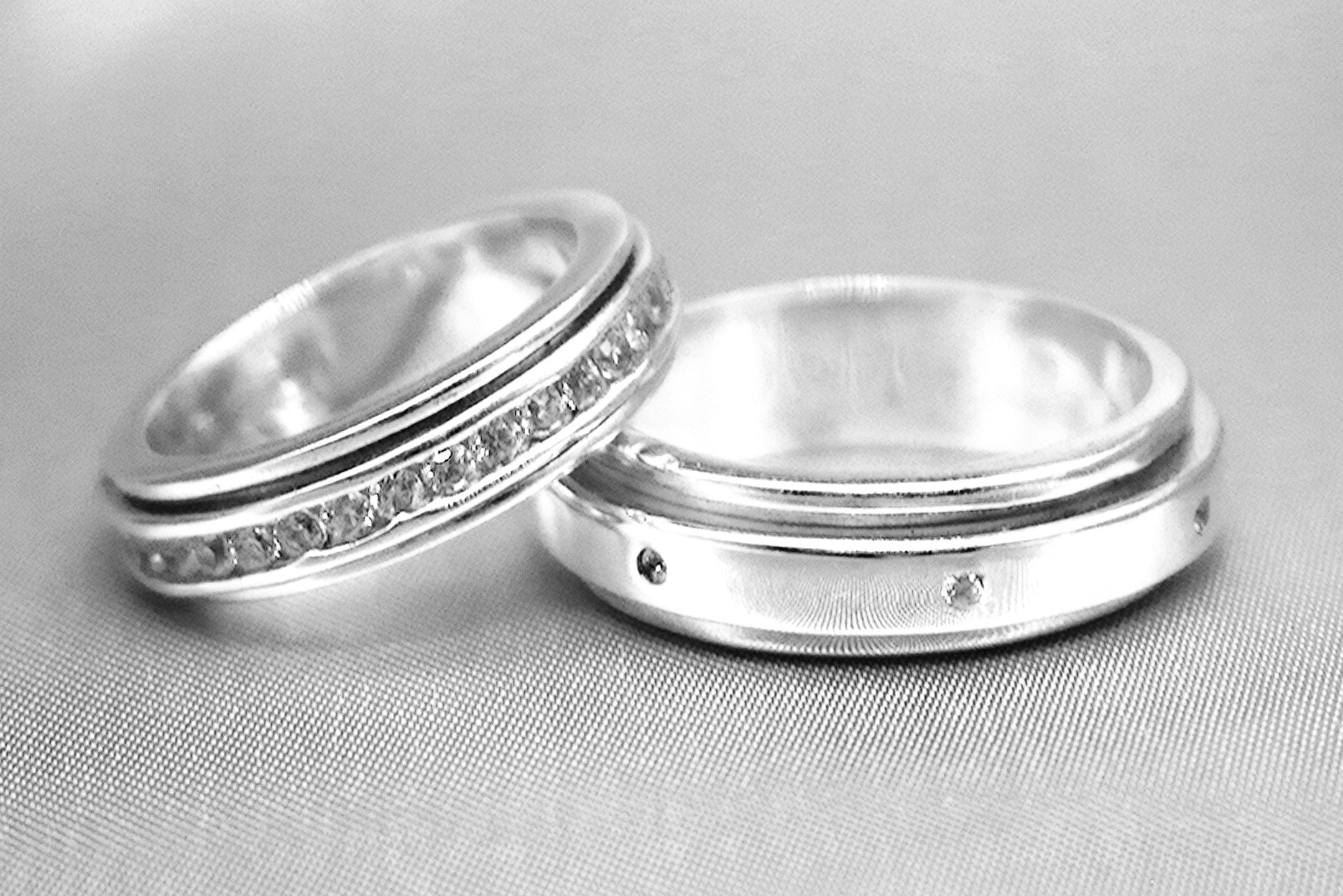 Small Dipper  Meditation Spinner Ring