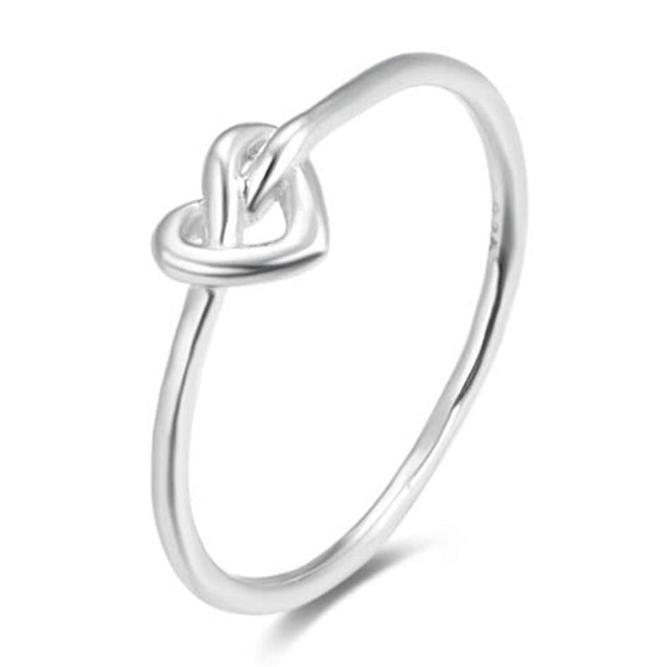 HEART YOU Sterling Silver Stacking Ring
