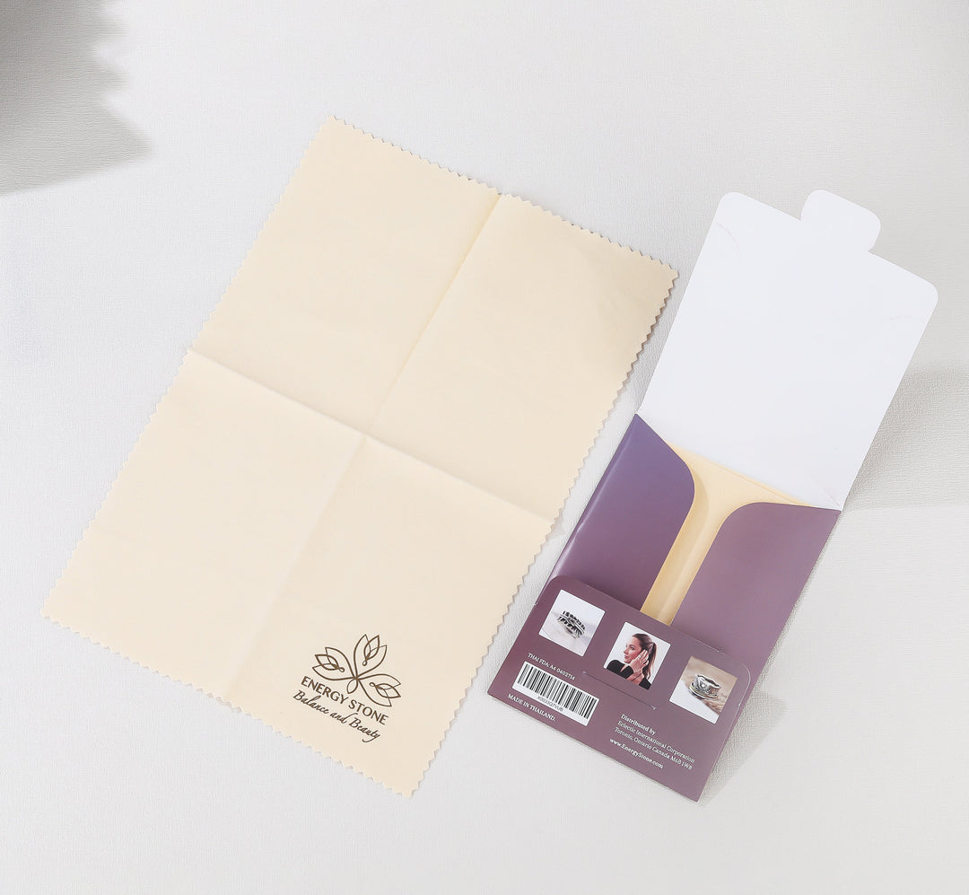 Silver and Gold Polishing Cloth With Lasting Shine