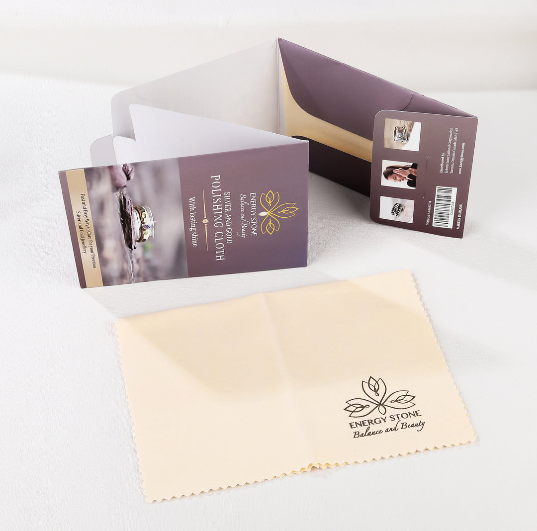 Silver and Gold Polishing Cloth With Lasting Shine