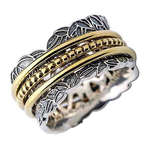 SUMMER GARDEN Sterling Silver Spinner Ring