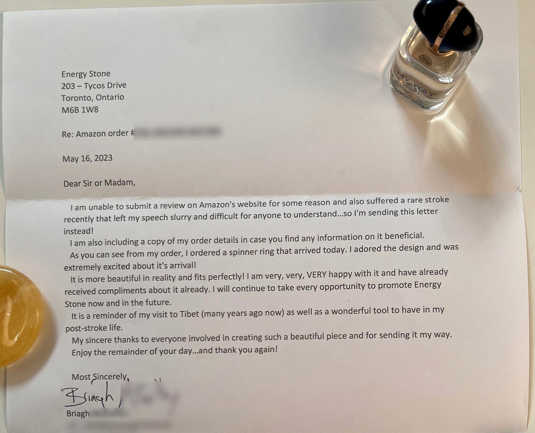 Letter from Briagh to Energy Stone, May 2023