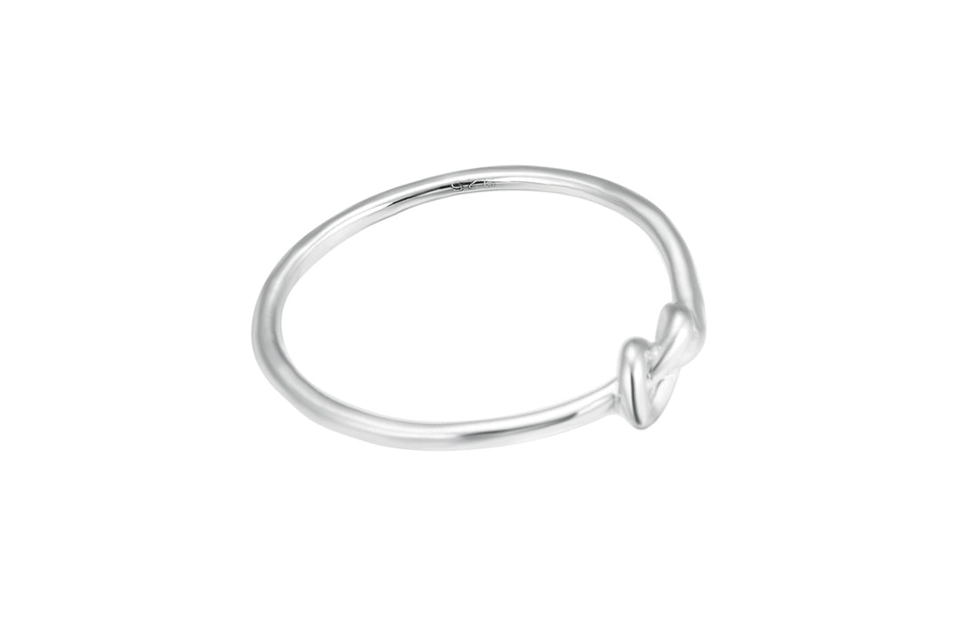 Heart You Stacking Ring Sterling Silver