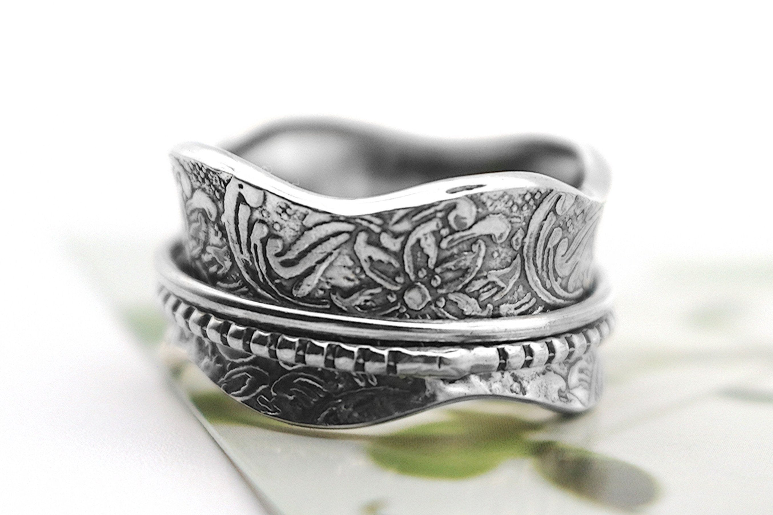 Artisan Meditation Spinner Ring