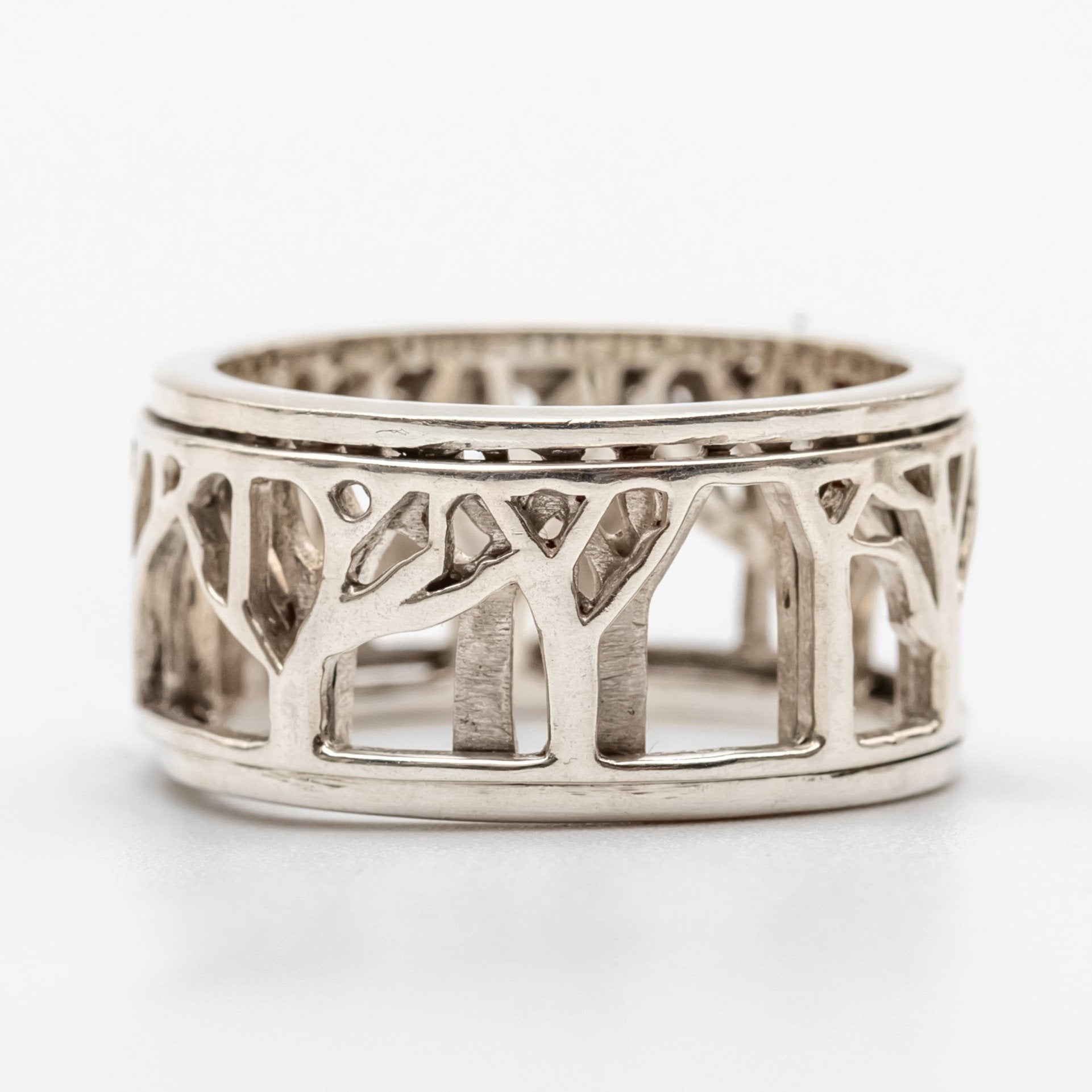 Energy Stone's Lady In Nature Meditation Spinner Ring