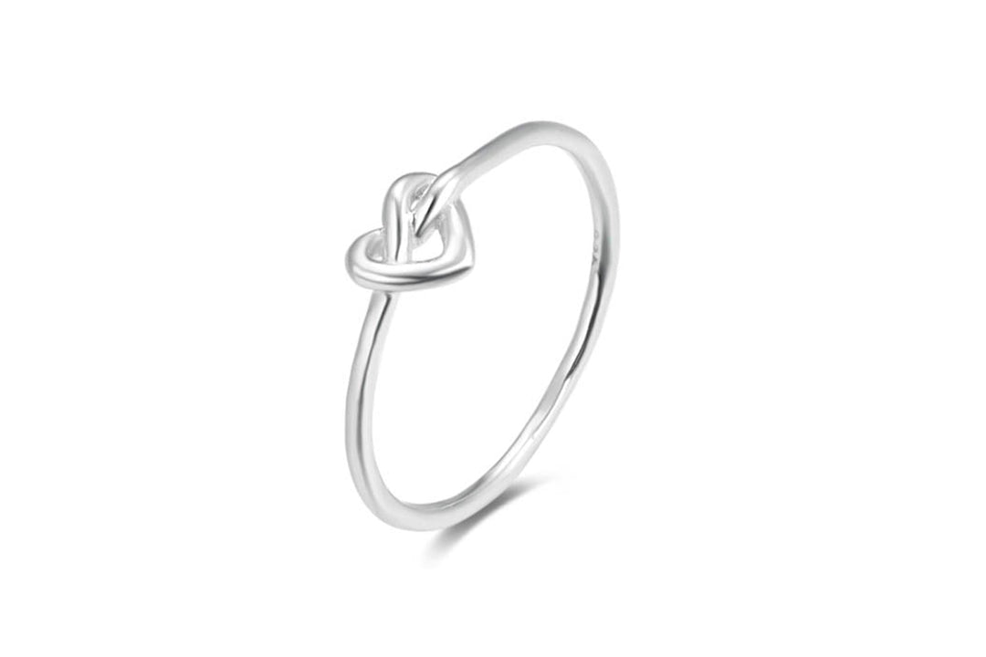 HEART YOU Sterling Silver Stacking Ring